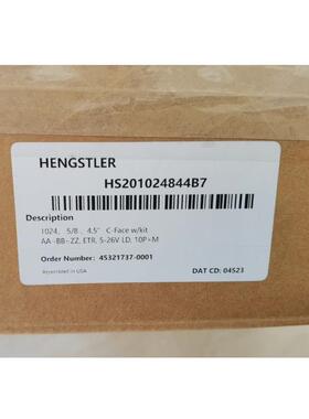 HENGSTLER亨士乐编码器HS35R1024H57767