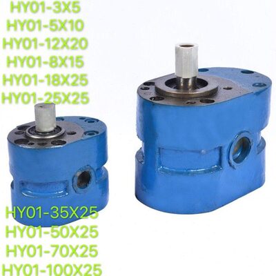 HY01-3X5 5X10 8X15 12X20 18X25 25X25 50X25 100X25齿轮油泵