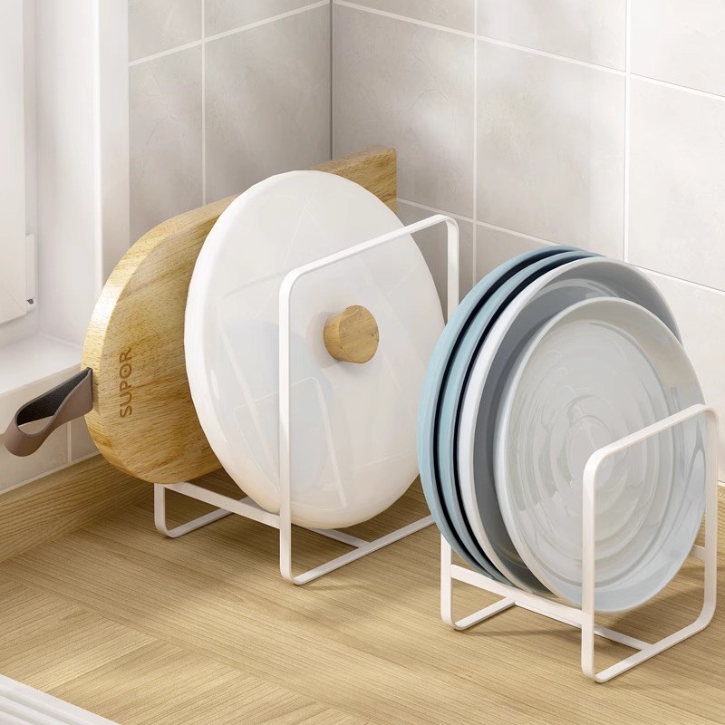 厨房碗碟沥c水架厨柜内盘子收纳架碗碟架柜内盘架碟架砧板盘子架