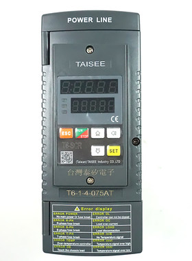 原装TAISEE泰矽调整器T6-1-4-075AT数显电力调整器单相70A调功器