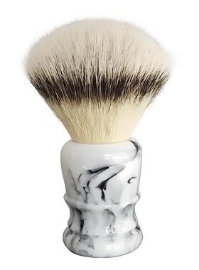 帝诗男士水墨山水扇形CN6人造丝剃须刷胡刷剃须皂泡沫刷胡刷