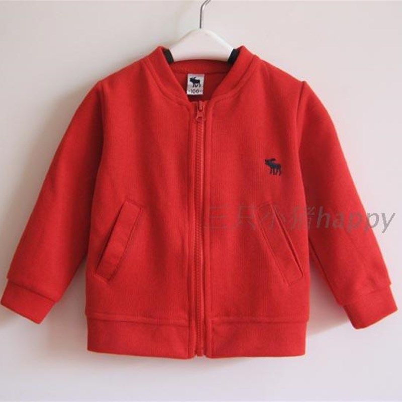 外贸 全纯棉儿童宝宝单层夹克春秋上衣 男女童拉炼开衫棒球服外套,童装/婴儿装/亲子装,普通外套,淘宝优惠券,粉丝福利购,淘宝优惠卷