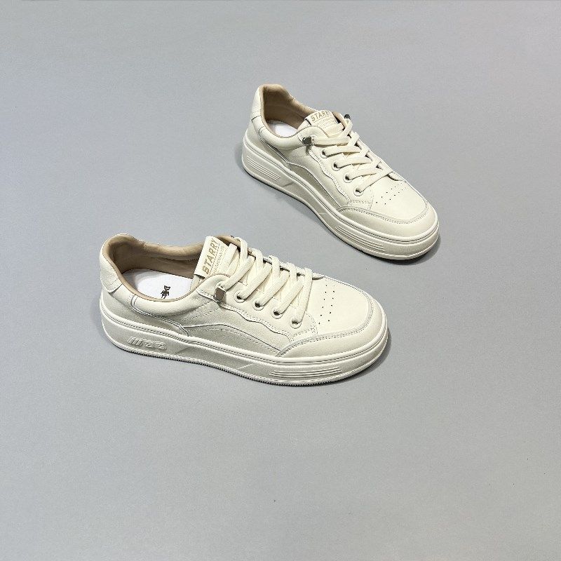 悦薇高品质2024新款真皮平底小白鞋女网红学生百搭一脚蹬运动板鞋,女鞋,休闲板鞋,淘宝优惠券,粉丝福利购,淘宝优惠卷