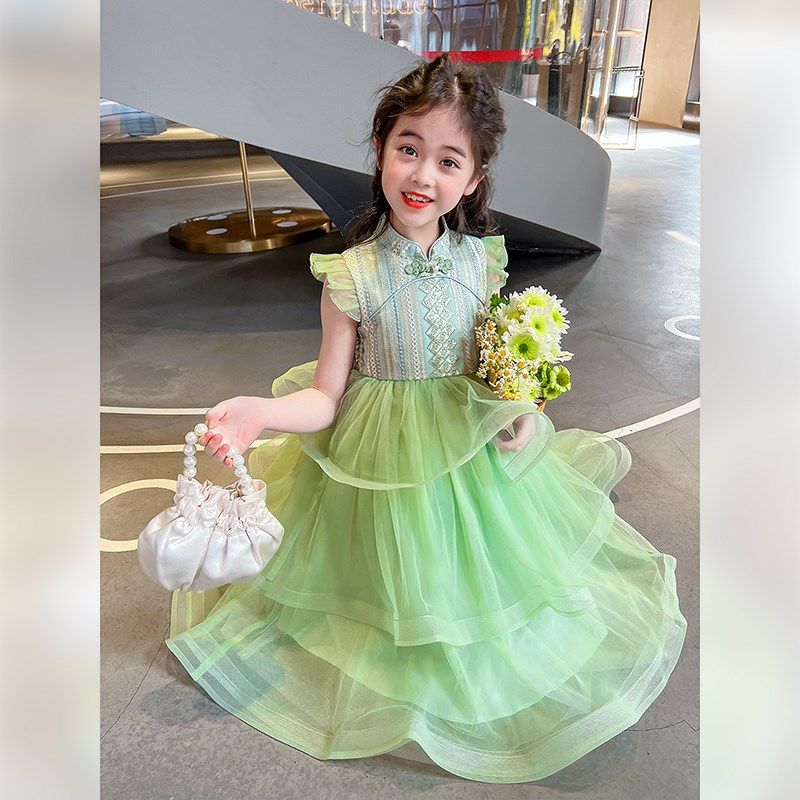女童公主裙春装2025新款儿童洋气时尚春季连衣裙小女孩长裙网纱裙,童装/婴儿装/亲子装,连衣裙,淘宝优惠券,粉丝福利购,淘宝优惠卷