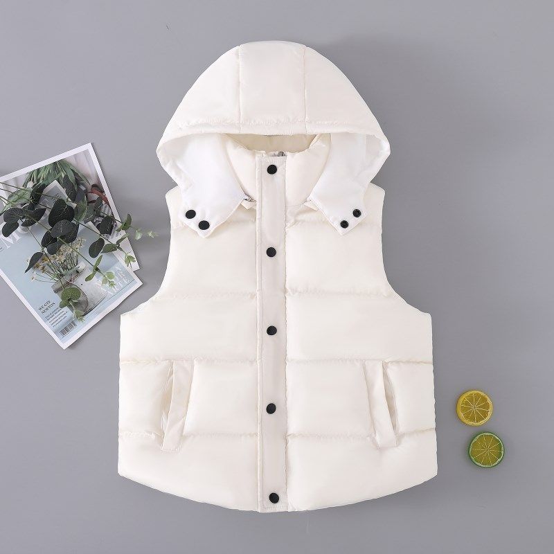 秋冬新款儿童羽绒棉马甲宝宝加厚背心男童女童连帽坎肩保暖马夹潮,童装/婴儿装/亲子装,马甲,淘宝优惠券,粉丝福利购,淘宝优惠卷