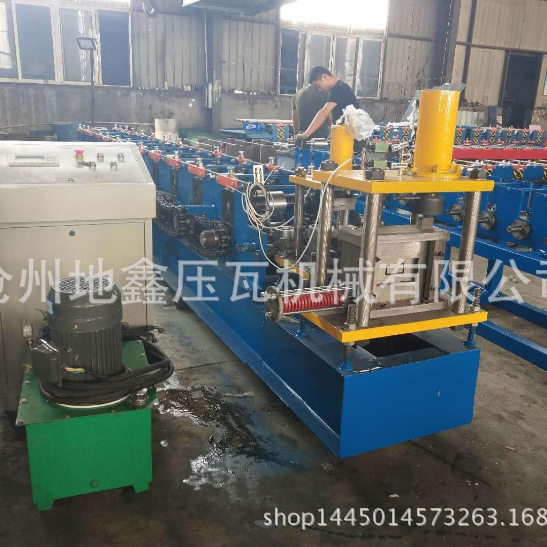 液压C型钢设备压瓦机 沧州地鑫压瓦机 Z型钢设备压瓦机