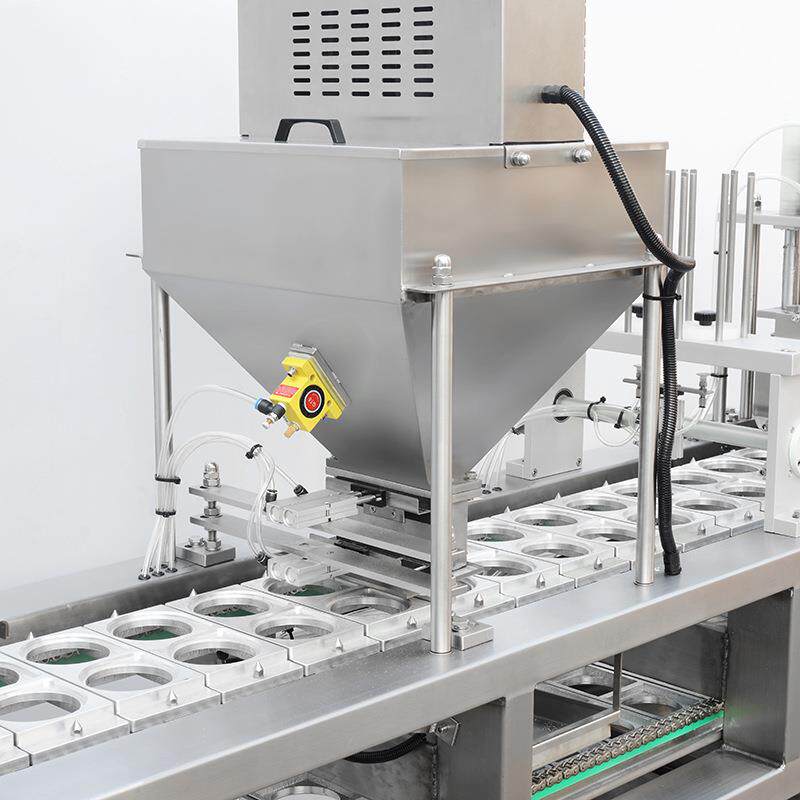 厂家GD系列咖啡奶茶饮料可可粉挤灌装封口机（整机可定制）