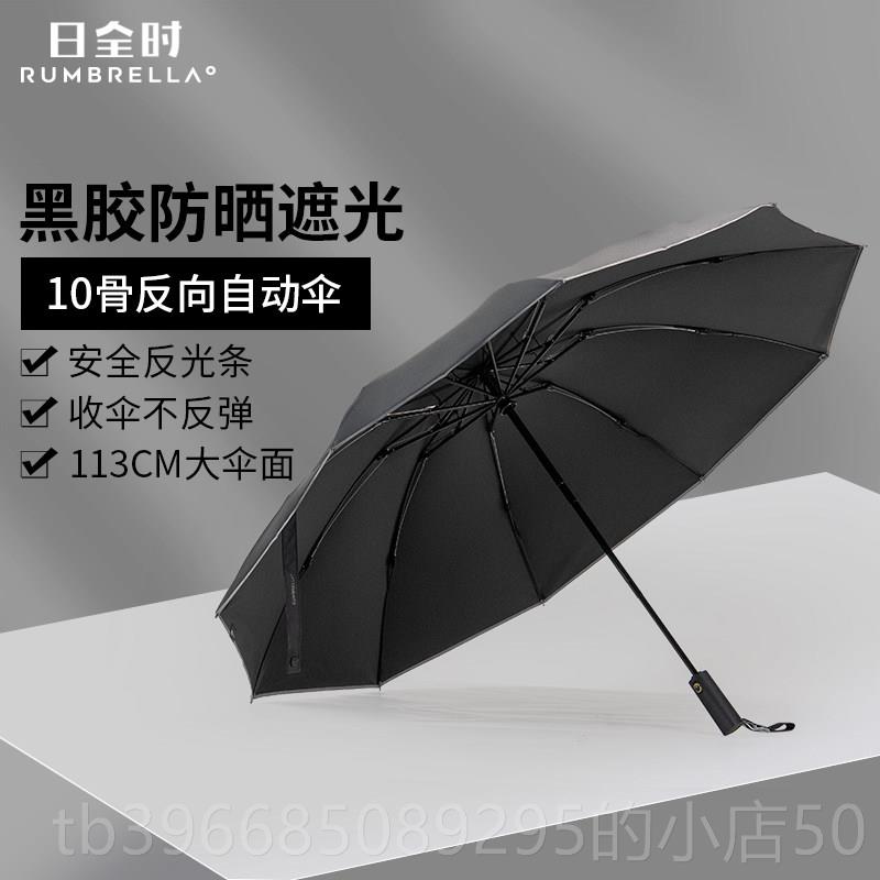 高档日时纯全自伞全动晴雨色高端商务超大号男女款两用折叠防风雨图片