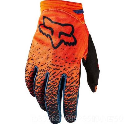 高档款机车新越野装服赛车服速降服手套透气备耐磨长手指户外骑行