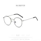 高档HLM射ER 覆古颜可配近视女防辐防蓝E光眼镜框素电脑护目镜男