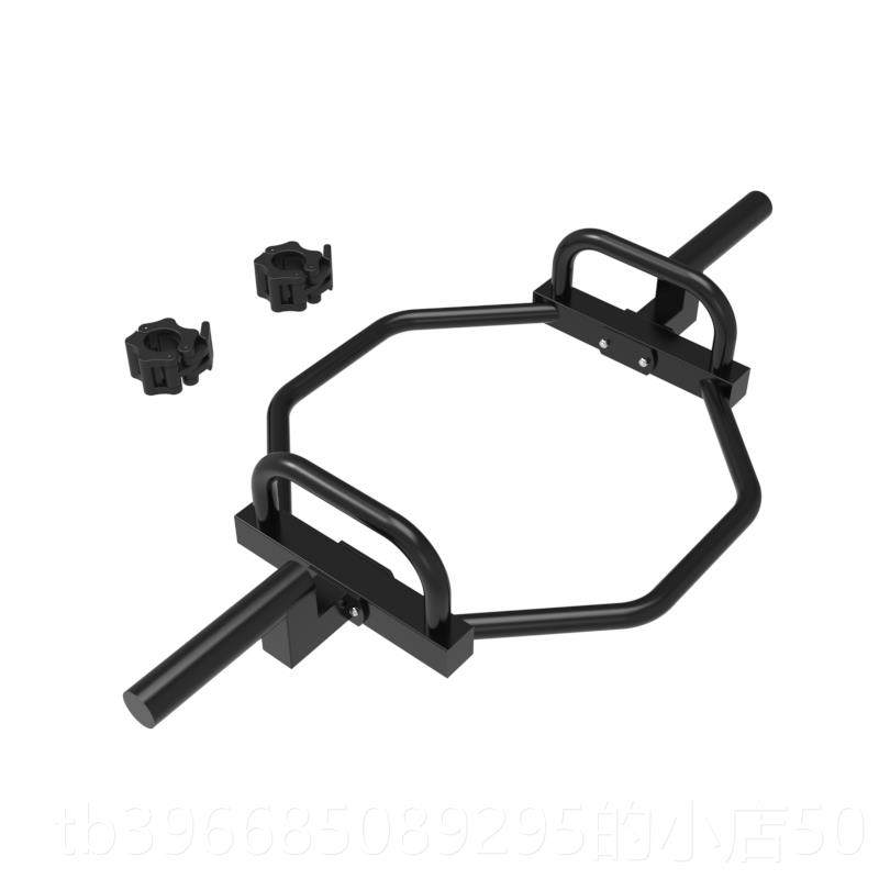 高档东通际环形奥杆硬拉杆杠铃杆大大孔用环形杆耸健身器材肩六角