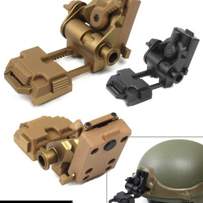 L4g24 L4g69 CNC铝合金翻斗车 M19头盔定制接驳单双筒四筒夜视仪