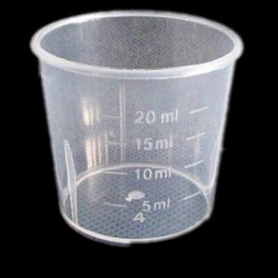 20毫升量杯刻度杯20ml小量杯pp塑料量杯现货包邮厨房计量杯实验