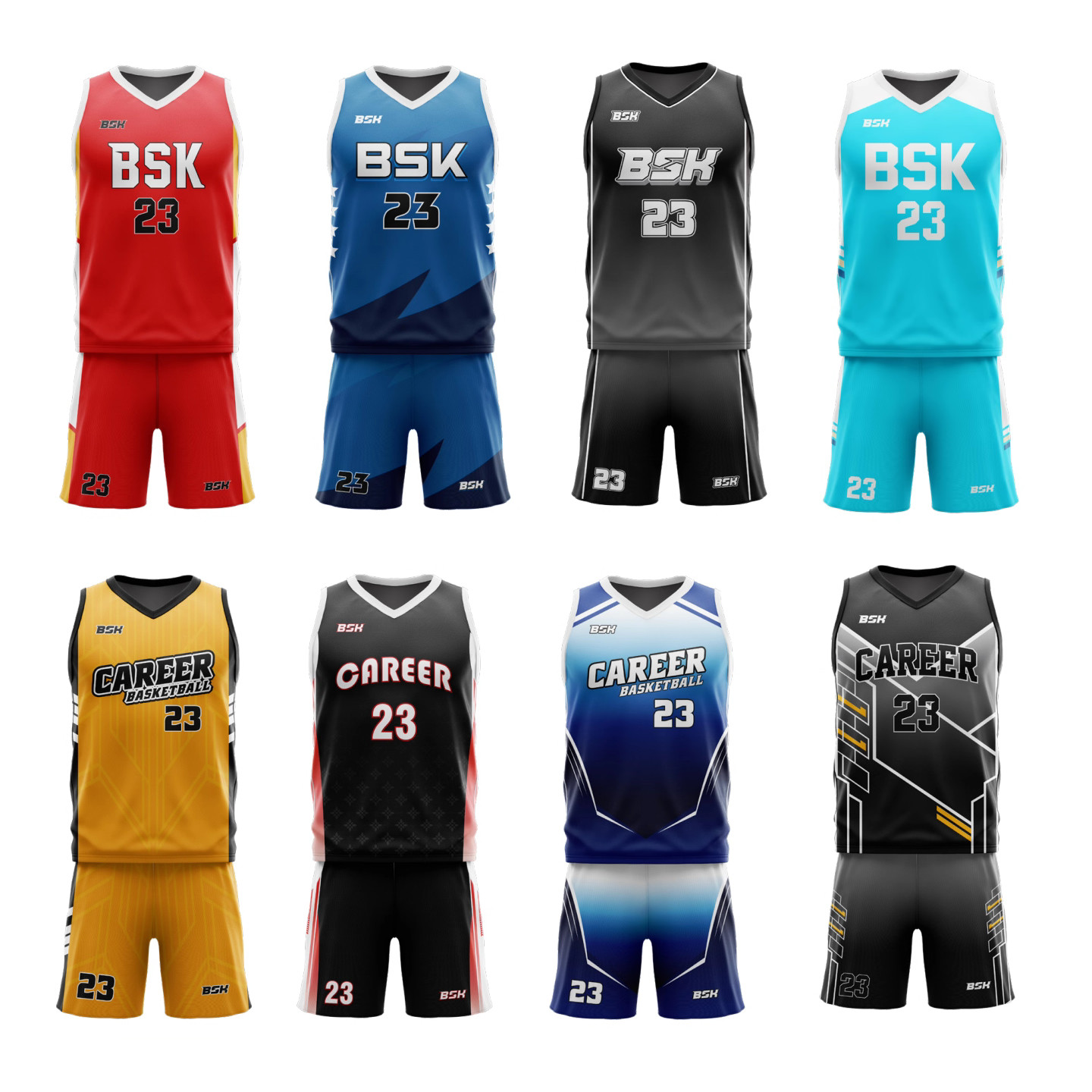 BSK球衣定制官方篮球服装定制款球队男女校队专业比赛美式比赛服