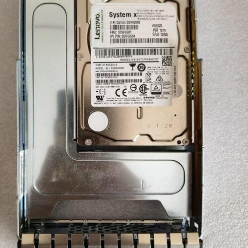 Lenovo 600G SAS 2.5 15K 12G 00WG681 00WG680 00WG684 2.5转3.5