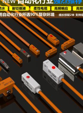 防水耐油戴工磁性开关气缸接近传感器CS1-F-U-G-H感应器D-A93C73