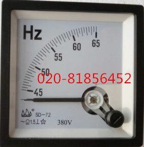 交流频率表SD72-HZ 45-65HZ 380V  SD-72  SQ-72 72T1-HZ 72C1-HZ