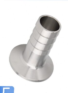 304不锈钢宝塔快装卡盘真空接头快开卡箍式软管皮管水嘴头kf16/25