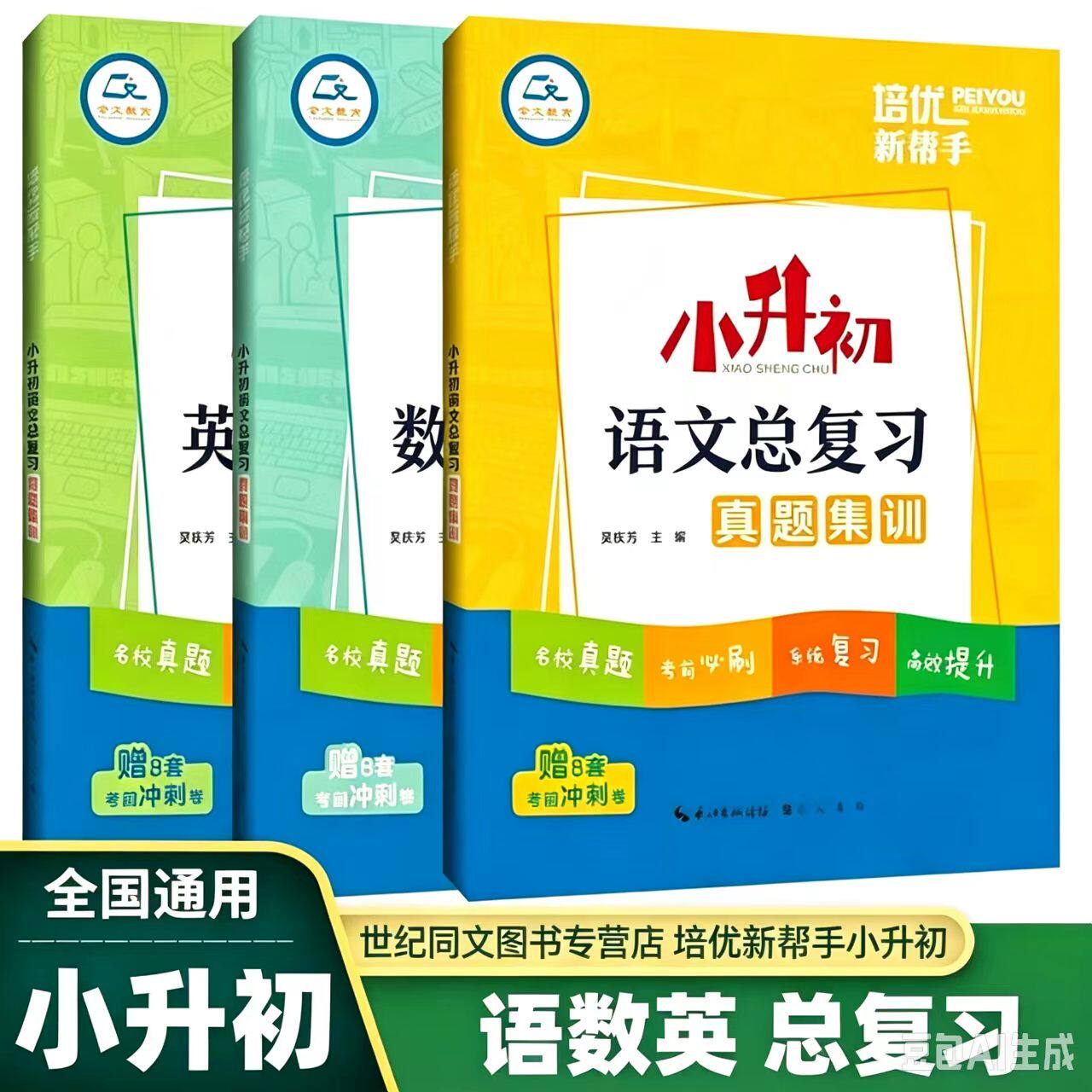 2026培优新帮手语文数学英语小升初总复习真题集训系统复习通用版系统复习高效提升