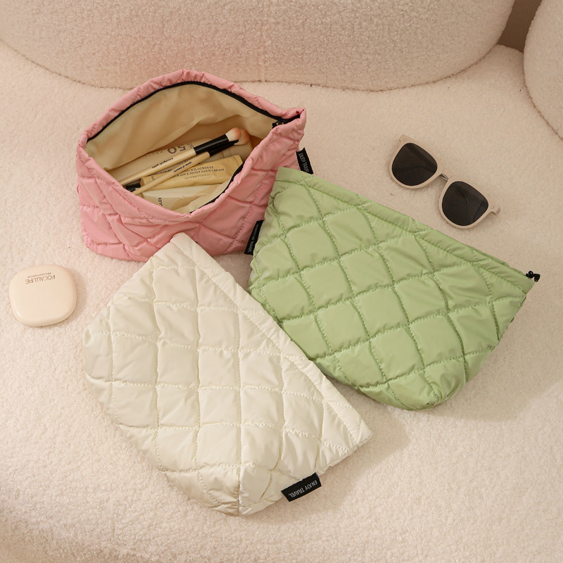 新款卫生棉包大容量化妆包女便携式多功能收纳包PU绵旅行收纳小包,收纳整理,化妆包,淘宝优惠券,粉丝福利购,淘宝优惠卷