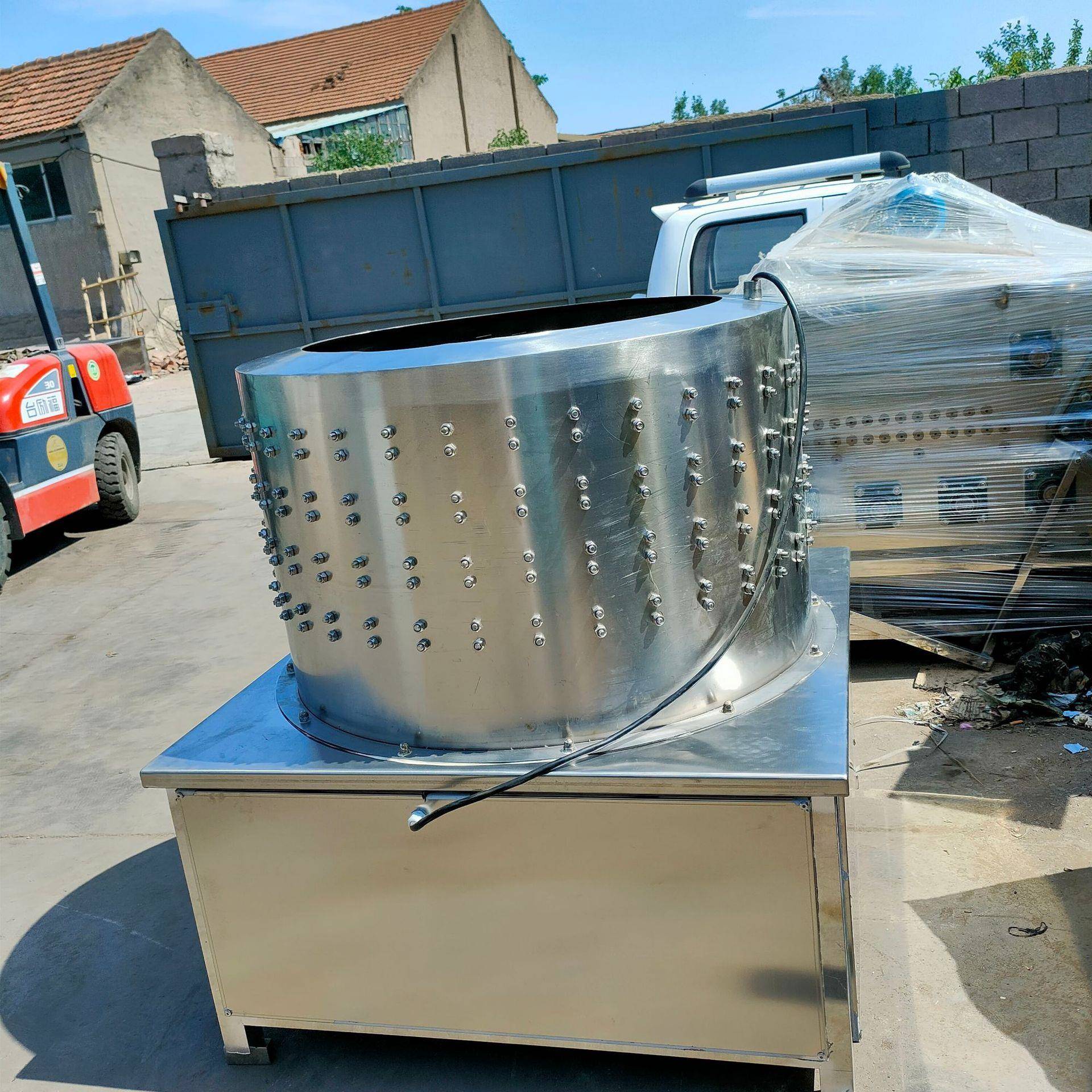 牛羊头蹄脱毛机头蹄毛清洗机牛羊头脱毛机干净实用操作简单