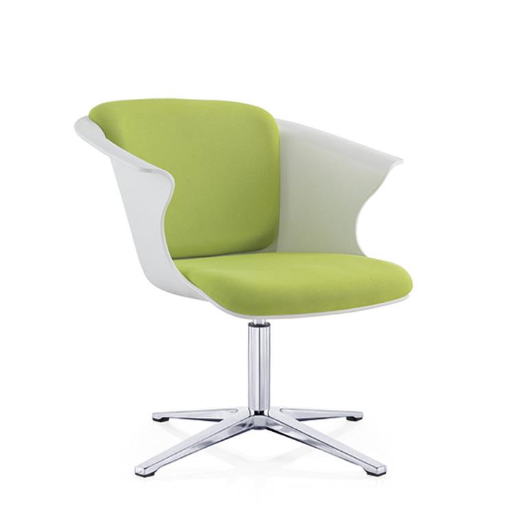 创意时尚办公会议椅洽谈接待电脑椅单人位沙发椅休闲会客椅