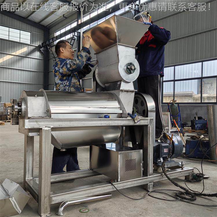 工姜汁提取设备 橙子榨椰肉茄大型汁机 业果番蔬破碎榨汁机器
