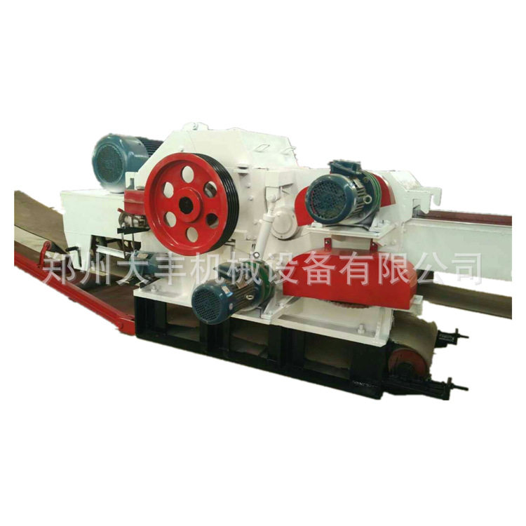 中型216鼓式木材削片机 竹子切片粉碎机 树皮边角料木片机,机械设备,破碎机,淘宝优惠券,粉丝福利购,淘宝优惠卷