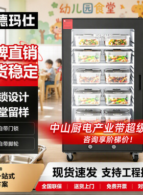 德玛仕食品留样柜专用带锁幼儿园小型留样柜保鲜冷藏冷冻箱展示柜