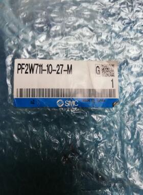 清理库存SMC产的PF2W711-10-27-M数字式流量开关（水用）