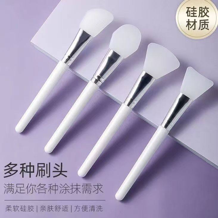 面膜刷硅胶刷涂抹泥膜刷子美容院专用清洁面刷面部挖勺刮刀铲工具