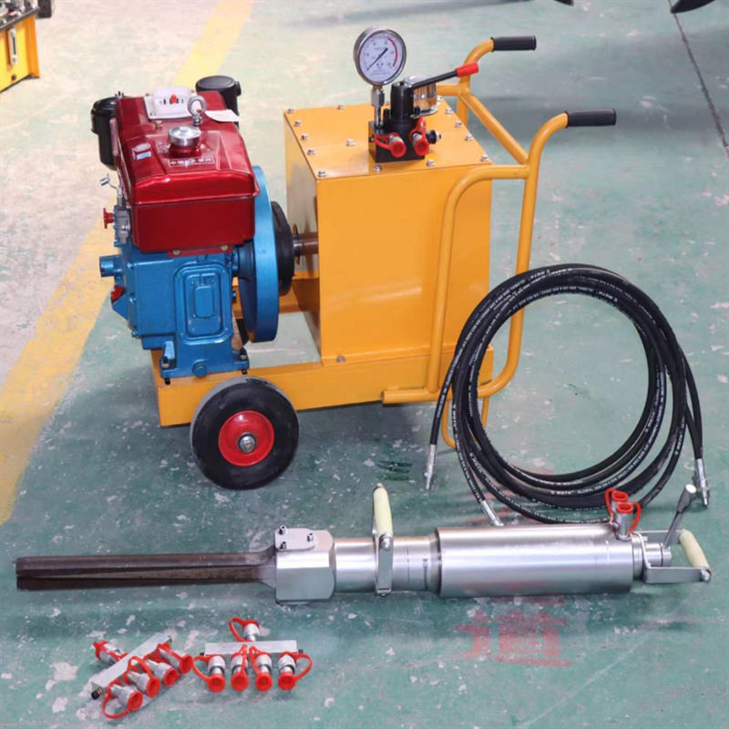 液压小型岩石劈裂机破石头 柴油泵站劈石机 矿用岩石劈石机,机械设备,其他机械设备,淘宝优惠券,粉丝福利购,淘宝优惠卷