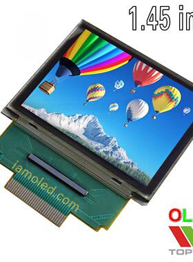 新款1.45英寸oled彩色显示屏160x128液晶屏拓微1.46寸6028GDEEF01