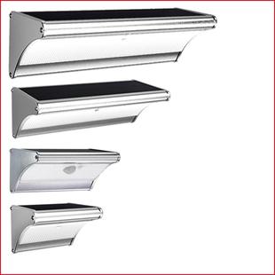 太阳能灯户外庭院亮化照明感应壁灯铝合金外壳高亮度LED实标参数