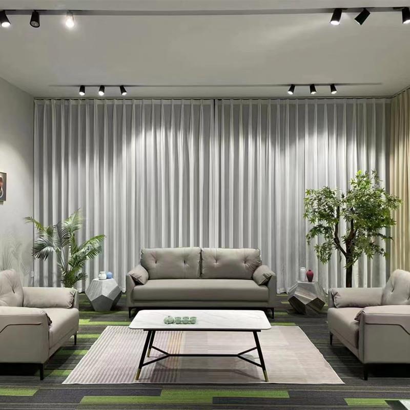 办公沙发商务接待会客区简约现代三人位洽谈等候休息区办公室沙发