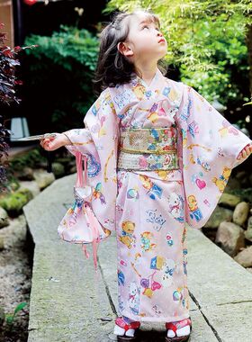 和服正装日式浴衣童装儿童夏季夏薄款日系套装汉服表演服女