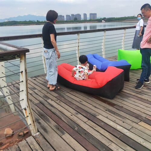 户外充气沙发懒人空气床单人音乐节便携式野外露营气垫床用品