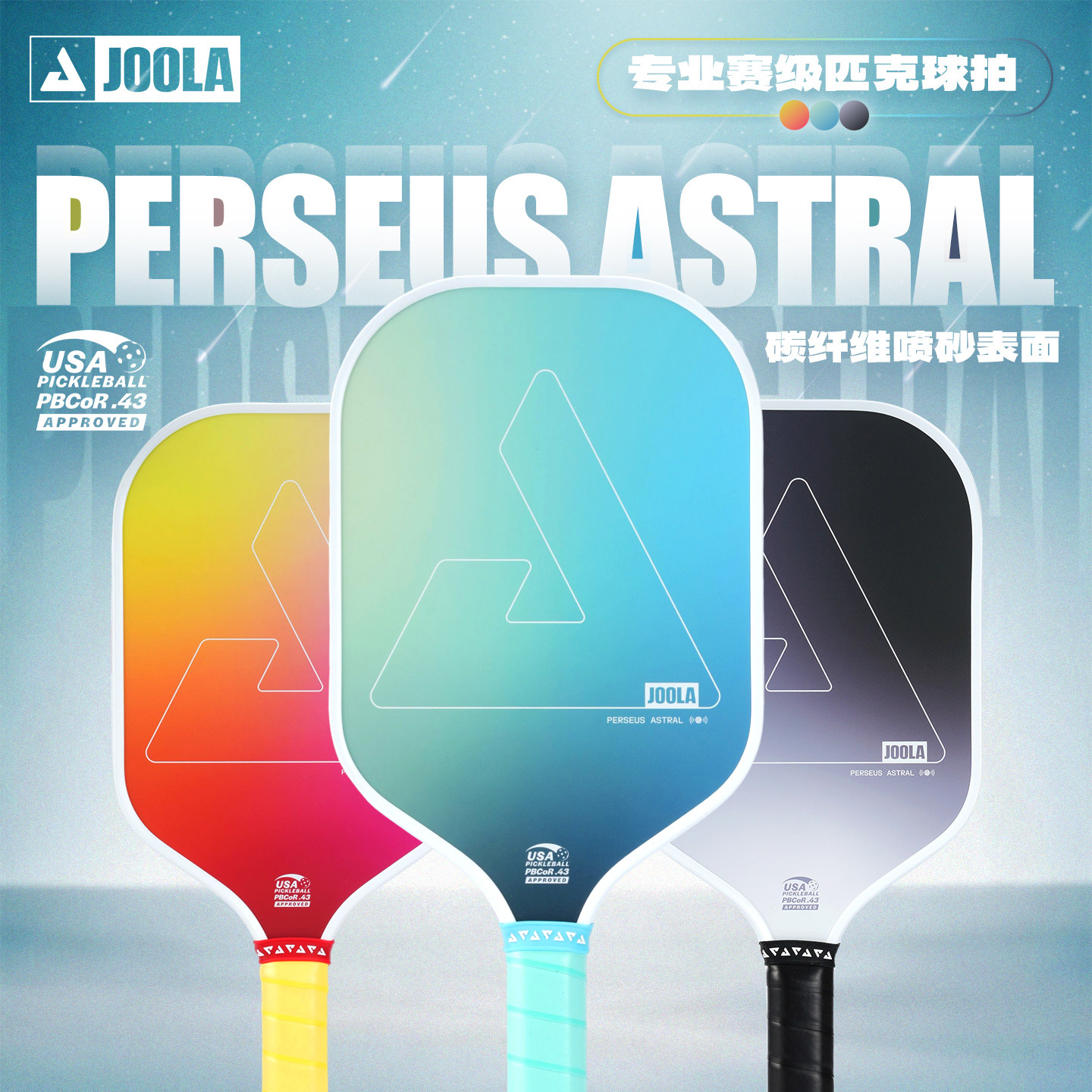 【独家特惠】JOOLA尤拉匹克球拍板专业碳素混合纤维Pickle Ball