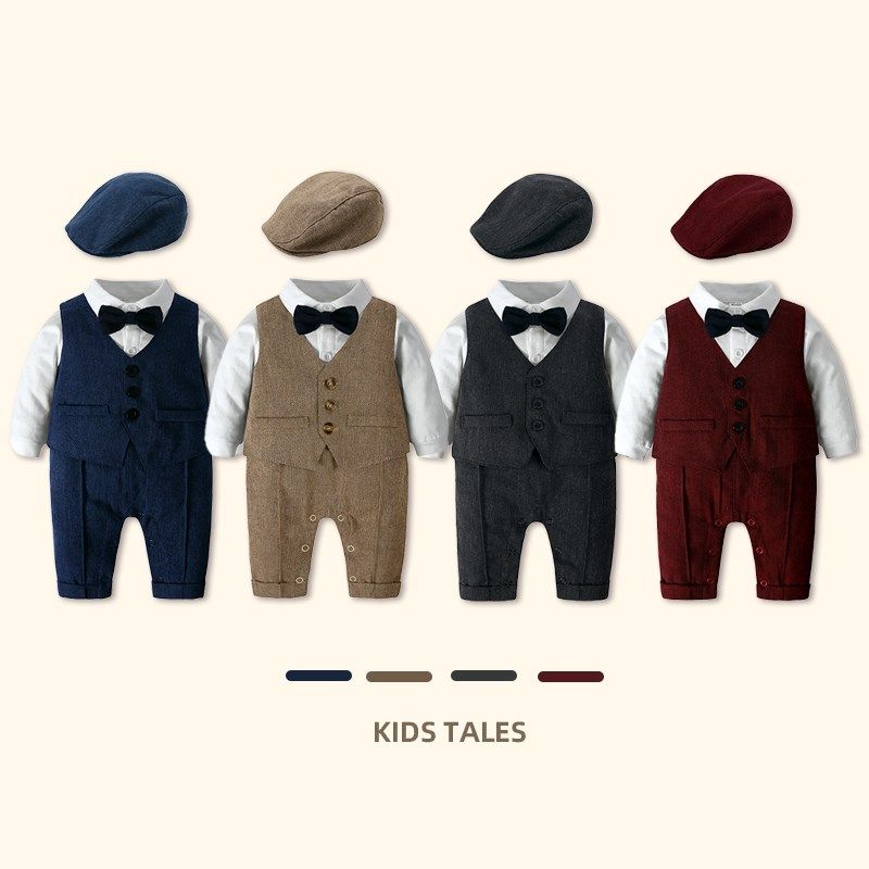 周岁礼服男宝宝衣服秋季新款男童婴儿连体衣抓周生日宴会绅士套装,童装/婴儿装/亲子装,套装,淘宝优惠券,粉丝福利购,淘宝优惠卷