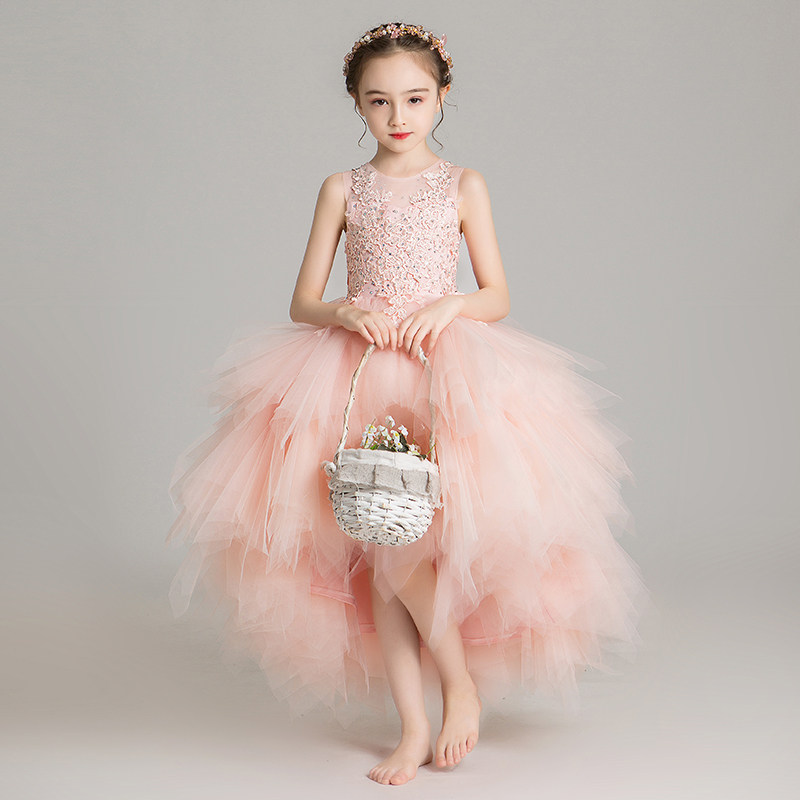 儿童礼服公主裙女童歌唱表演钢琴演出服蓬蓬小孩花童婚纱高端洋气,童装/婴儿装/亲子装,儿童礼服,淘宝优惠券,粉丝福利购,淘宝优惠卷