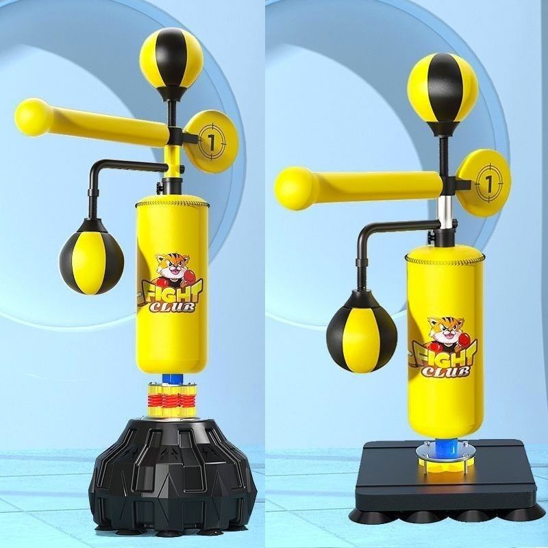 拳击旋转靶反应靶家用躲闪立式沙袋靶子成人儿童两用不倒翁沙包