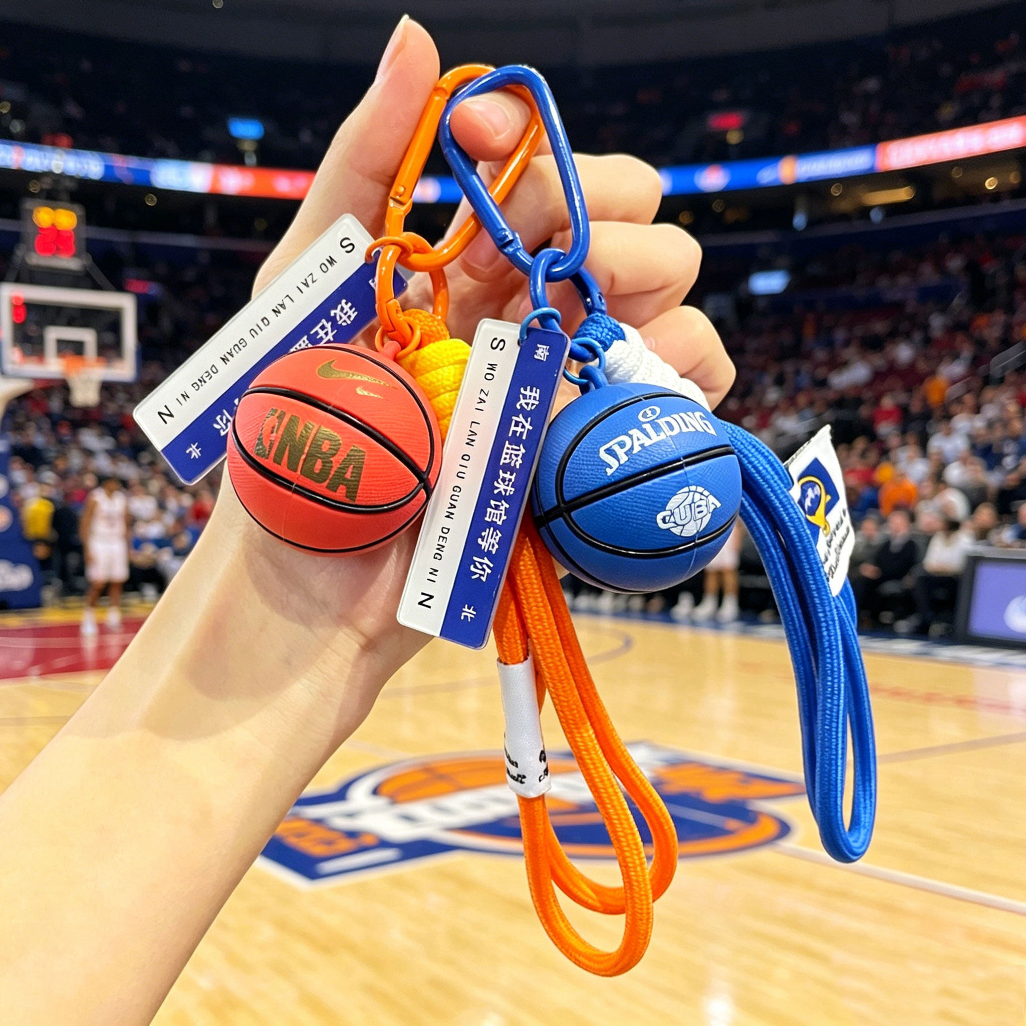 nba篮球明星钥匙扣男女书挂件背包挂饰定制logo学生礼物品纪念品图片