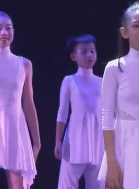 定制儿童演出服我我我舞服我爱中国舞古典服芭蕾拉丁舞蹈服现代舞