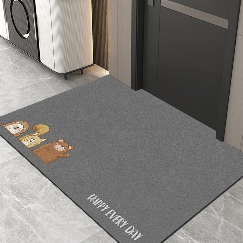 卡通动物入户门地垫纯色耐脏pvc可擦洗高级垫子家用门口进门地毯,居家布艺,入户地垫,淘宝优惠券,粉丝福利购,淘宝优惠卷
