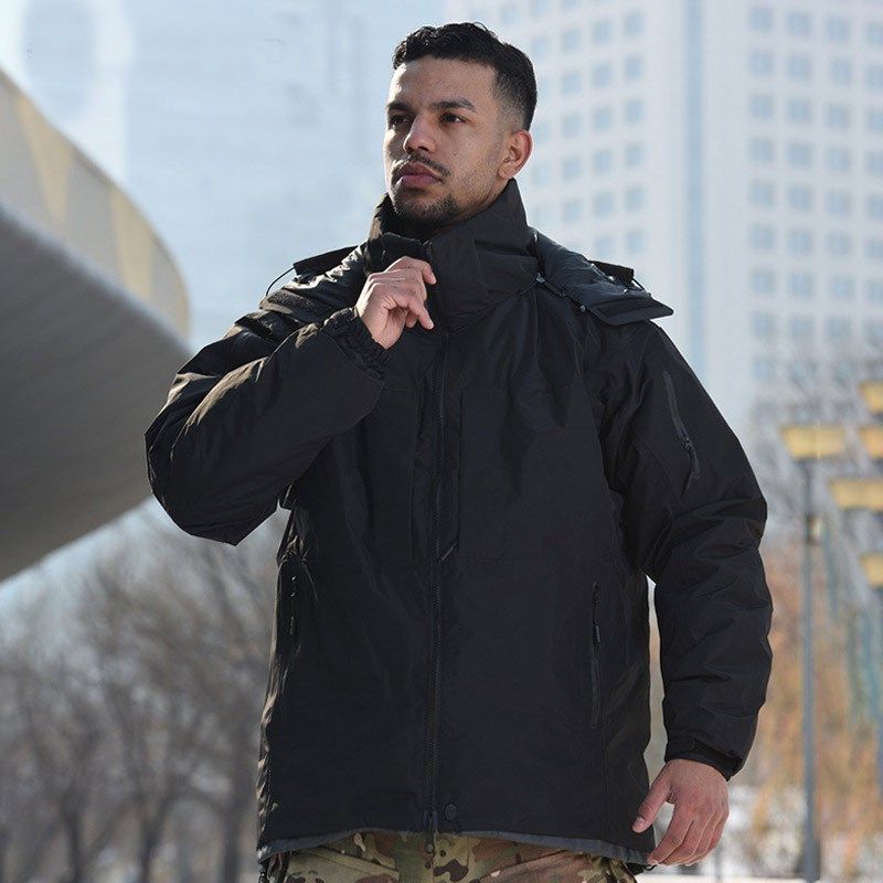冬季户外战术羽绒服防寒保暖防泼水防风连帽男式羽绒迷彩保暖外套,户外/登山/野营/旅行用品,羽绒衣,淘宝优惠券,粉丝福利购,淘宝优惠卷