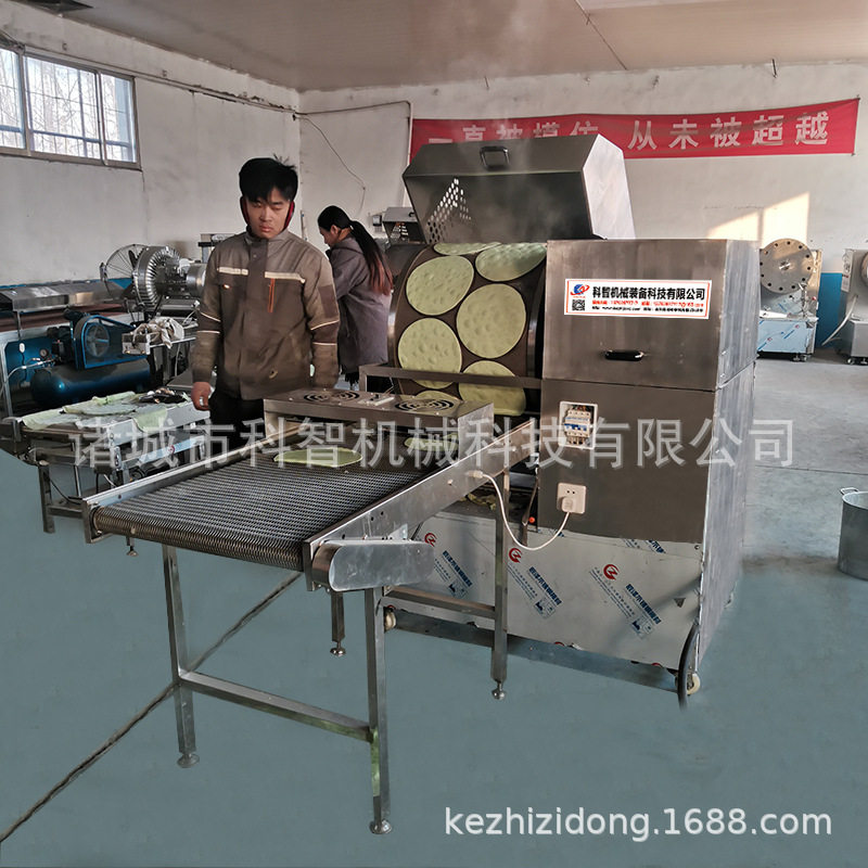 全自动薄饼机 土司蛋糕虎皮纹蛋皮机 自选加热方式一机多用机器