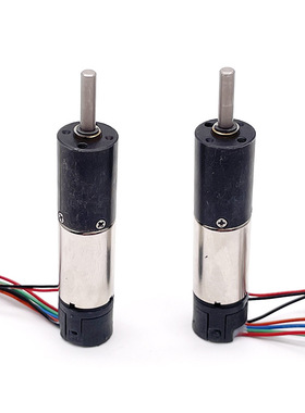 厂家生产12mm有刷空心杯行星齿轮电机带编码器12V空心杯减速电机