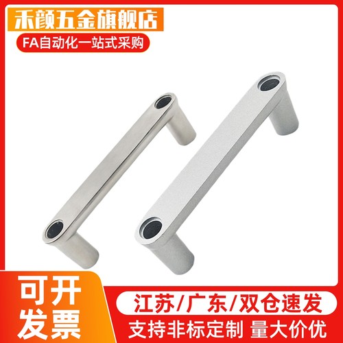 外装型带盖拉手 HHDG100/HHDGS100 铝合金 不锈钢型材板用把手