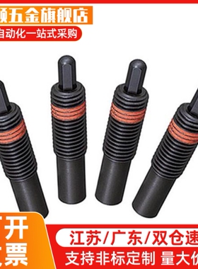 模具弹簧顶丝柱塞弹性顶销 防松型PJH4 5 6 8 10 12 16-3 5 10 15