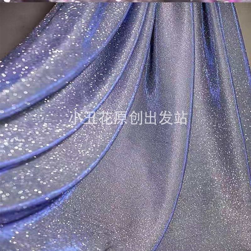 复合丝面料 幻彩 有弹性 婚纱礼服装饰面料 舞台服演出服面料,纺织面料/辅料/配套,面料/布类,淘宝优惠券,粉丝福利购,淘宝优惠卷